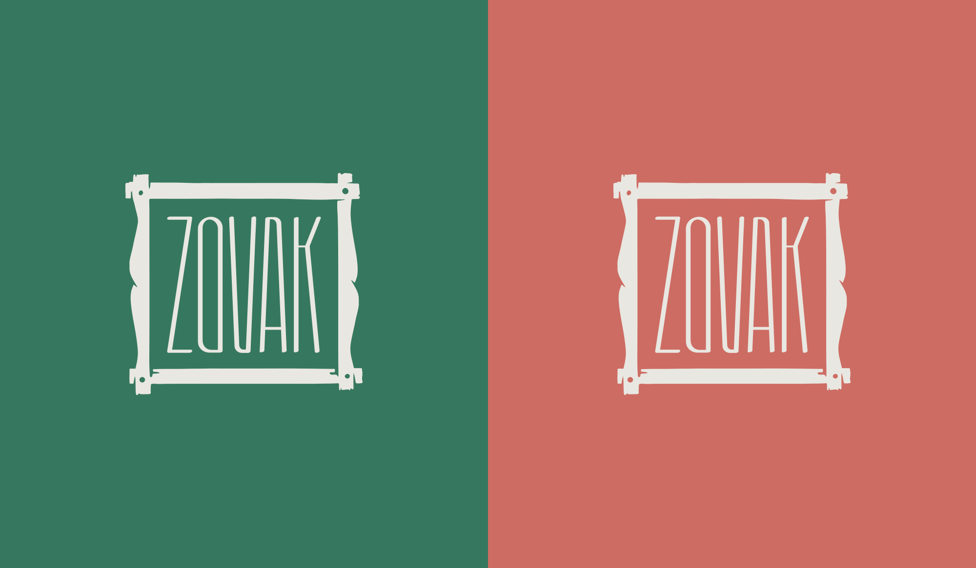 ZOVAK RURAL GUEST HOUSE BRANDING