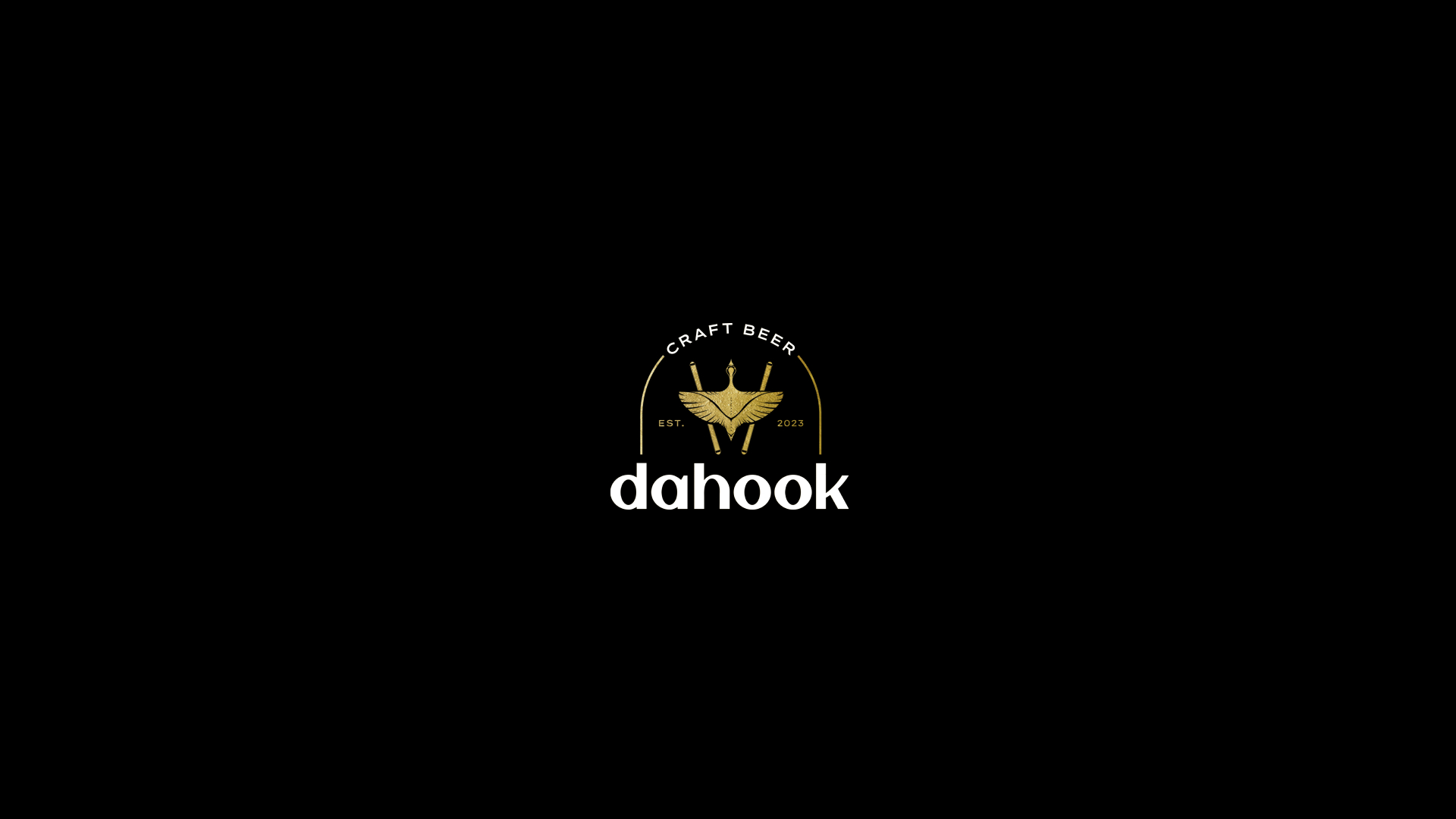 Брендинг ресторана и пива dahook