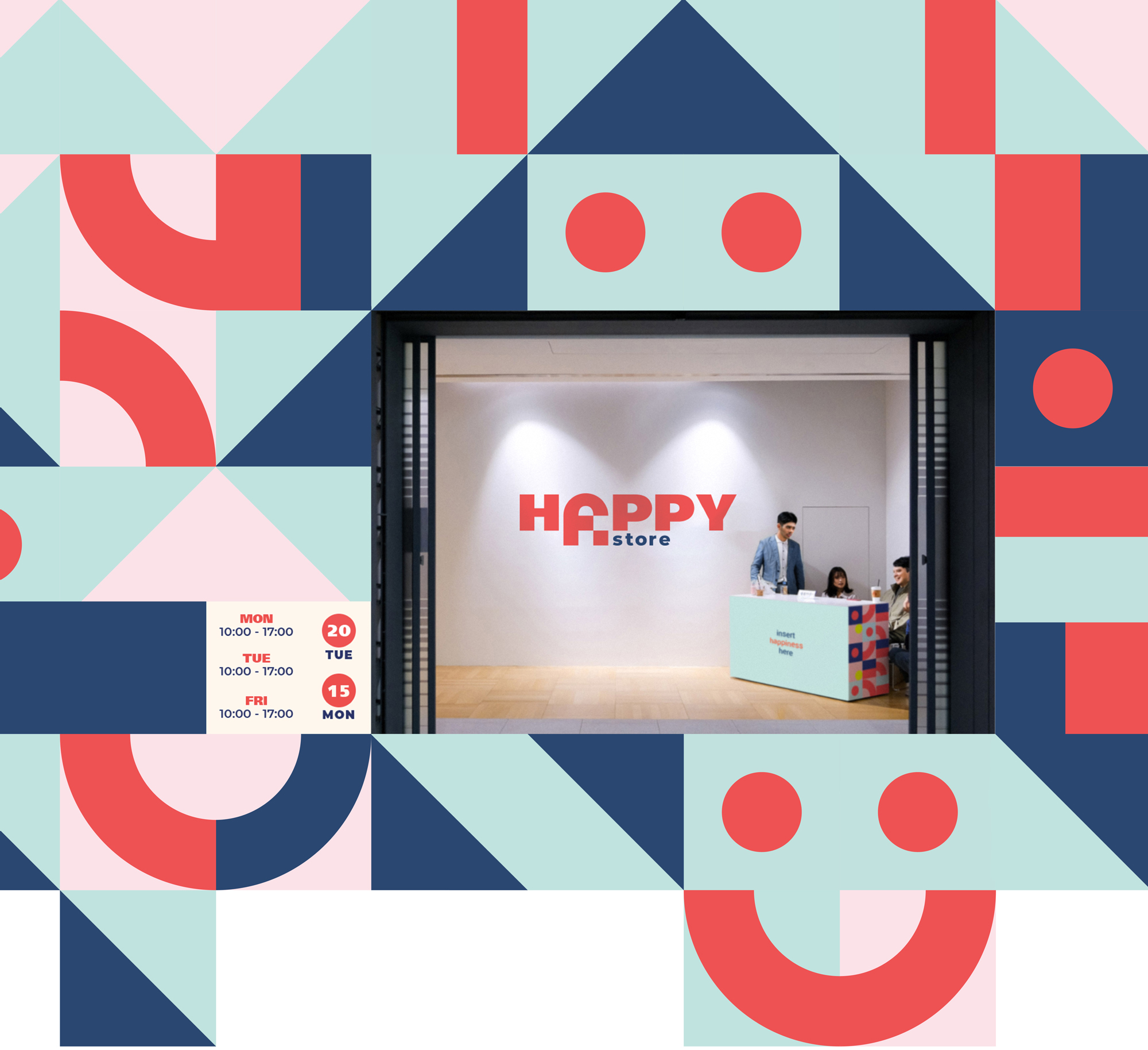 HAPPY STORE BRANDING CONCEPT